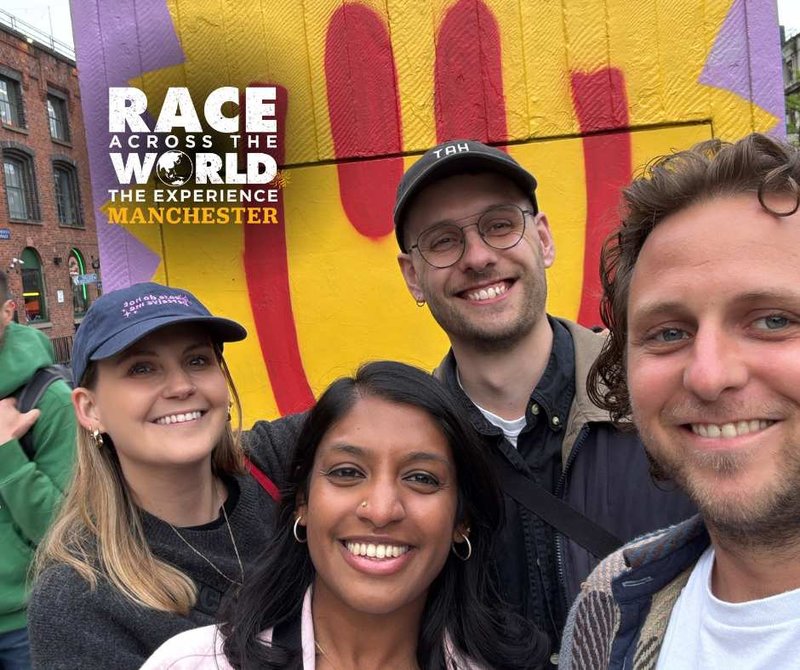 Race Across The World Experience team in Manchester