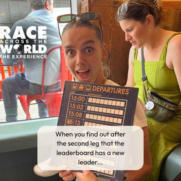 Race Across The World Experience Meme