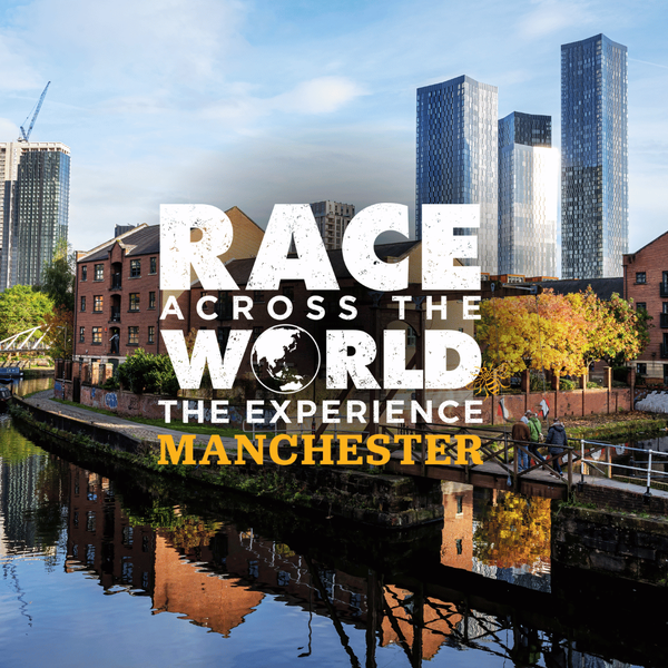 Race Across The World The Experience Manchester blog banner
