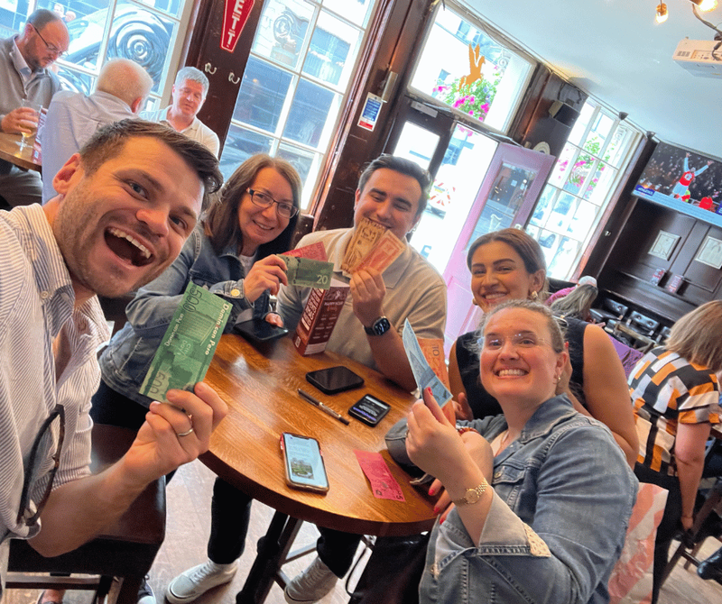 Race Across The World: The Experience in London team photo