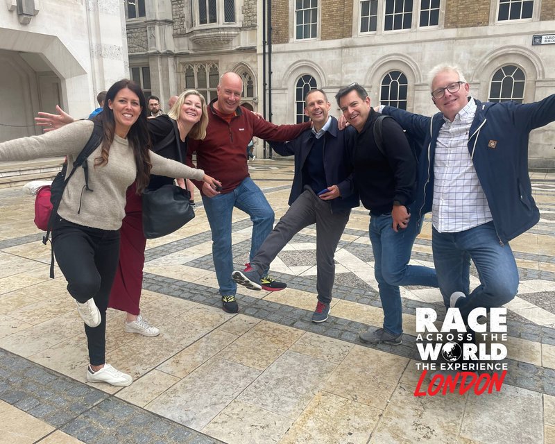Race Across The World The Experience Team at London Guildhall