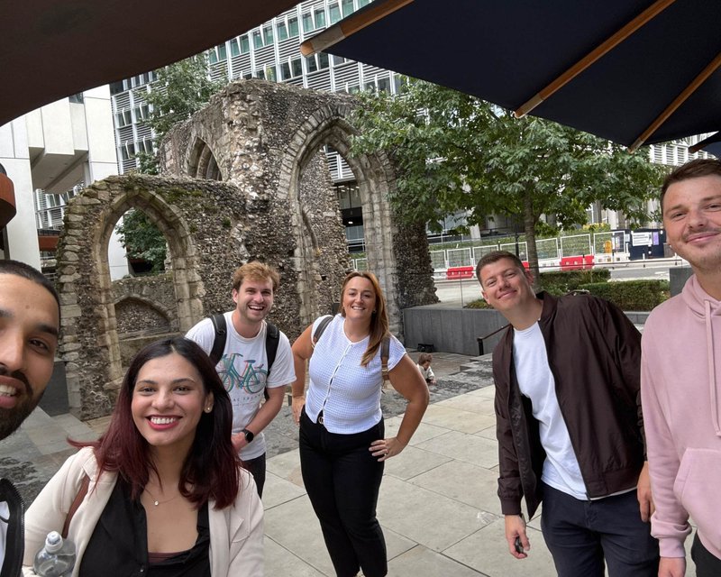 Team on Race Across The World live experience London