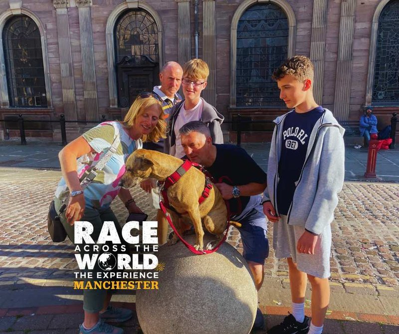 Race Across The World Experience team in Manchester