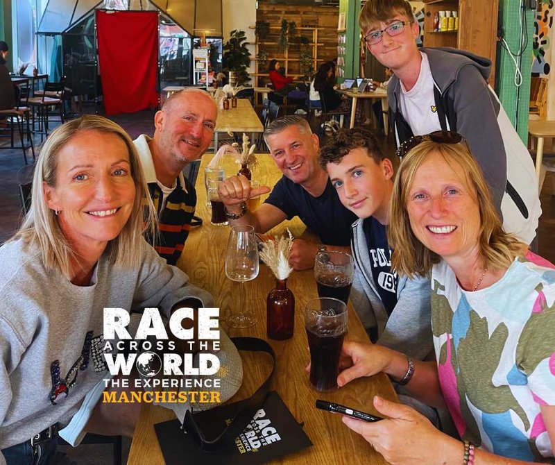 Race Across The World Experience team in Manchester
