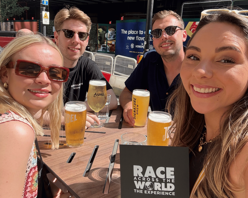 team playing 6 Race Across The World_ The Experience