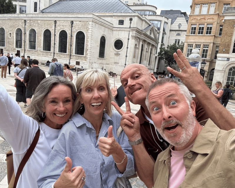 Team playing Race Across London