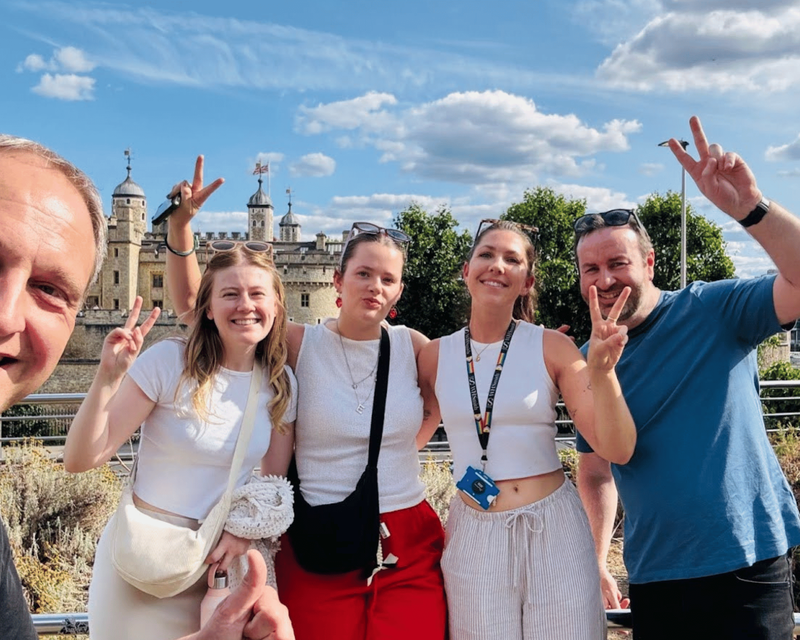 Team playing Race Across London