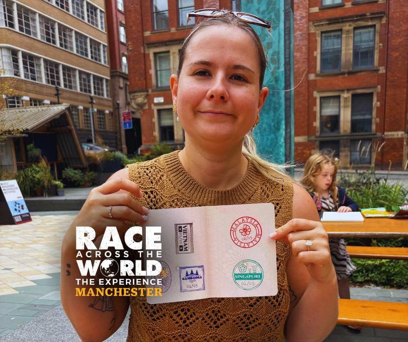Race Across The World Experience team in Manchester