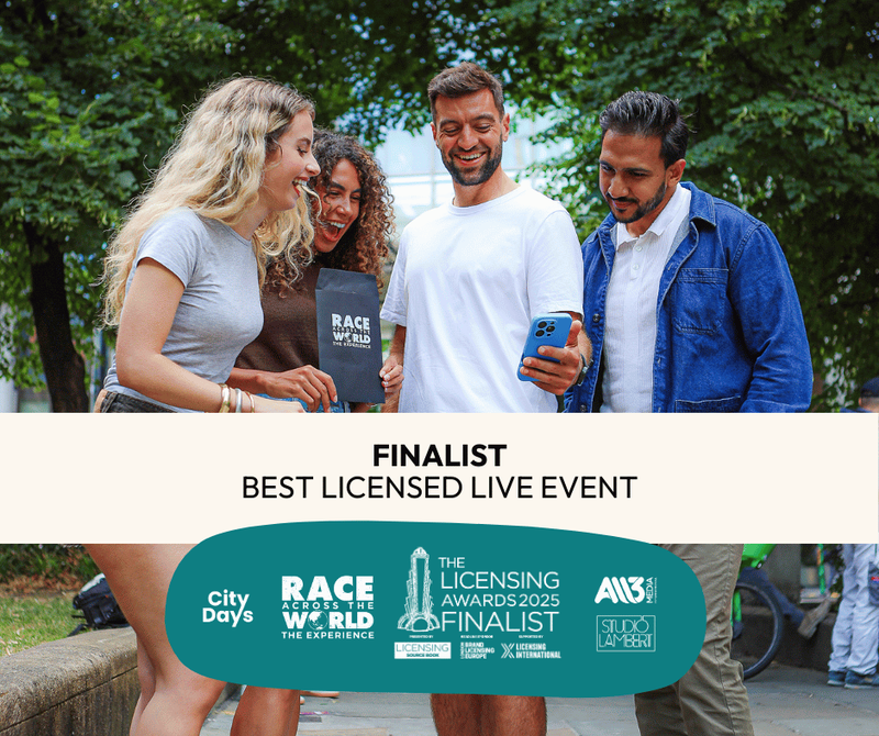 Race Across The World: The Experience is a FINALIST