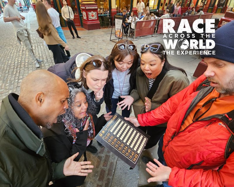 Race Across London Leadenhall Market