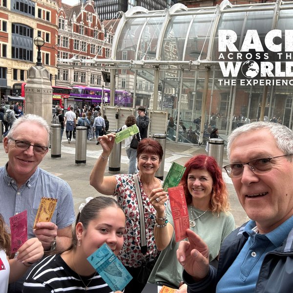 Race Across London Liverpool Street Station