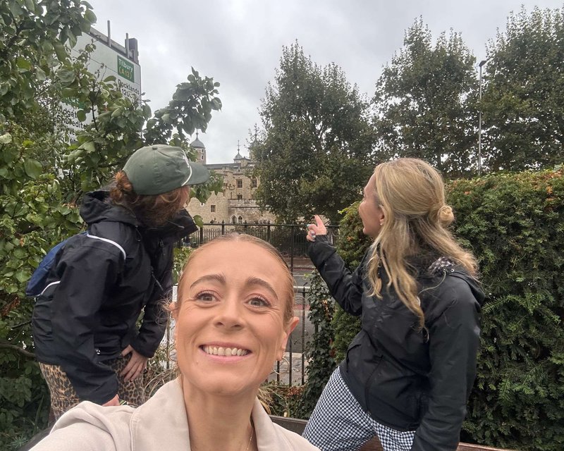 Team playing the Race Across The World experience in London