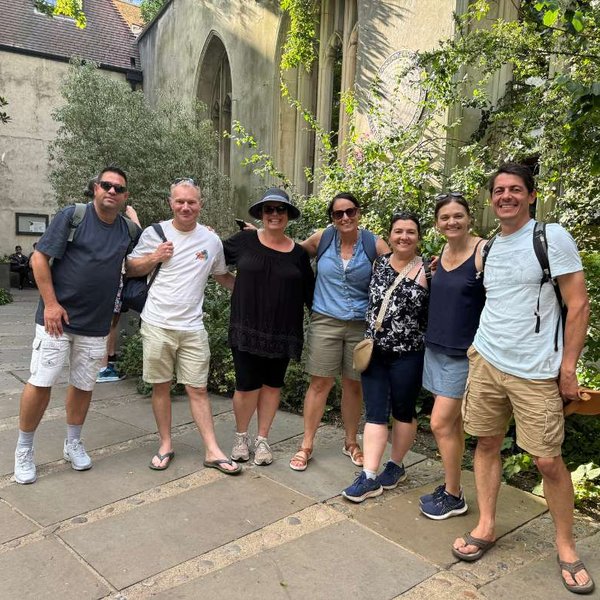 Team playing Race Across The World The Experience in London-St-Dunstan