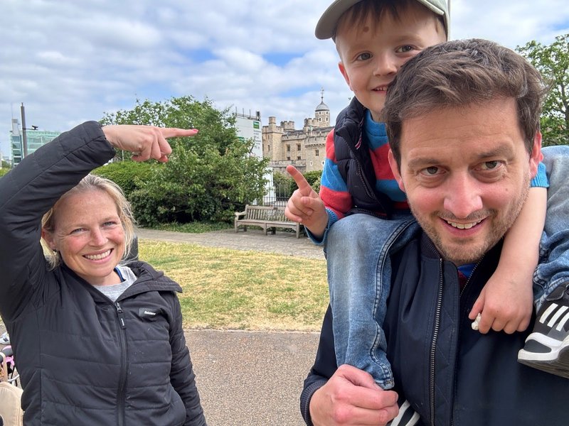 Family team of Race Across The World: The Experience