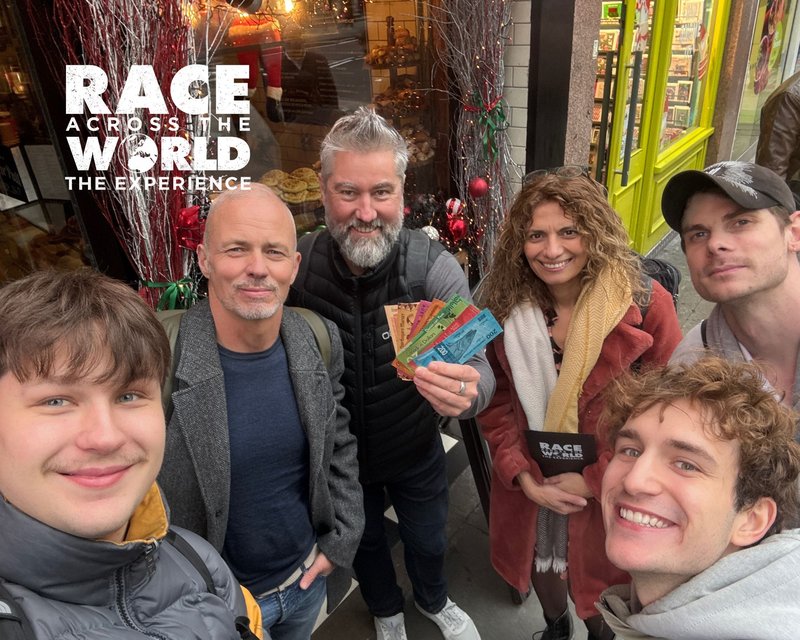 race across the world team in London