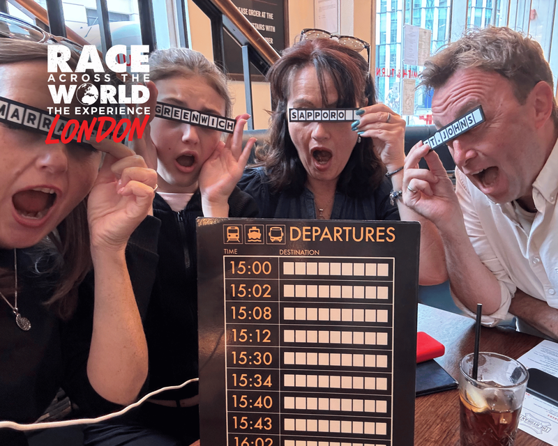 race across the world experience departure board puzzle