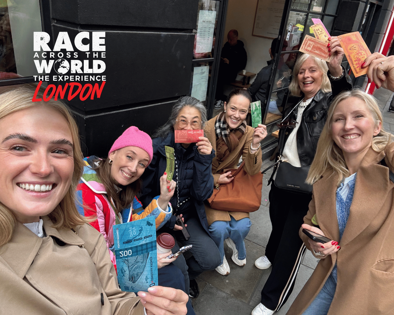 race across the world the experience group team photo london