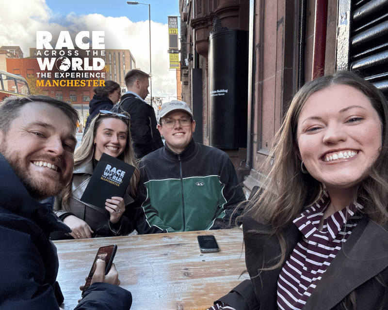race across the world the experience team photo manchester